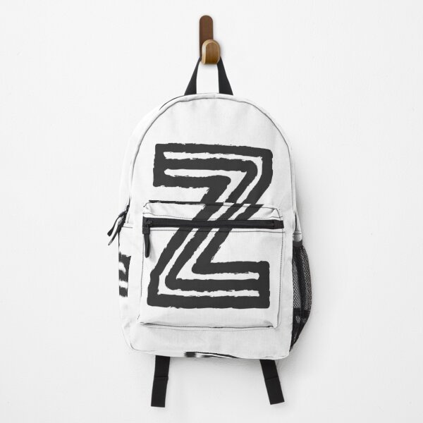 Item preview, Maze Triple-Line Letter Z in Matte-Black designed and sold by uncoXab.