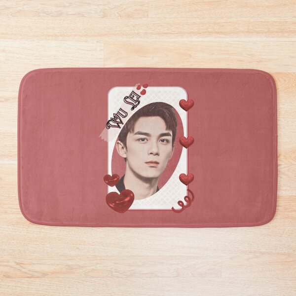 Item preview, Wu Lei (Leo Wu) (吴磊) Chinese Actor Cdrama Chinese Entertainment Card Red Aesthetic Collage Design designed and sold by AJUNICE STUDIO.