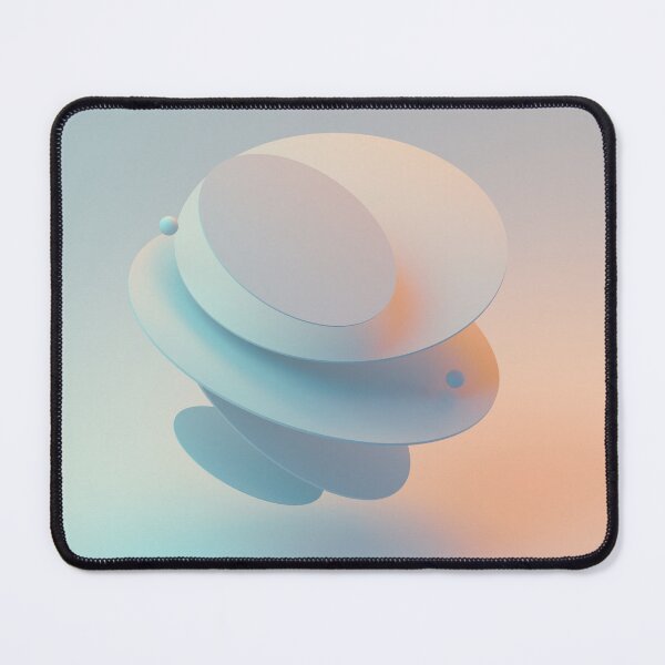Item preview, Minimalist modern pastel wall poster, calming designed and sold by CoastalMindset.
