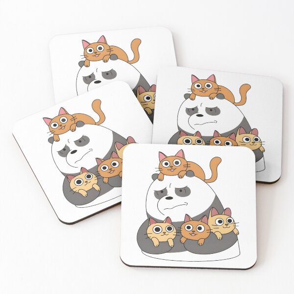 Item preview, Panda with cats designed and sold by SonyShock.