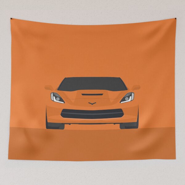 Item preview, Corvette C7 - Vector drawing designed and sold by yohannlp.