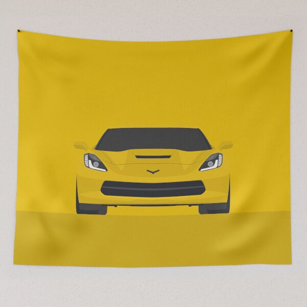 Item preview, Corvette C7 - Vector drawing designed and sold by yohannlp.