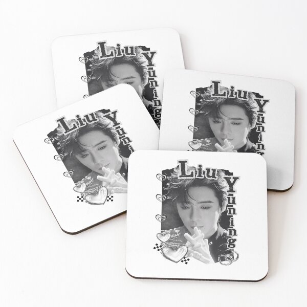 Item preview, Liu Yuning (刘宇宁) Chinese Actor Cdrama Chinese Entertainment Black and White Collage Digital Art Portrait designed and sold by AJUNICE STUDIO.