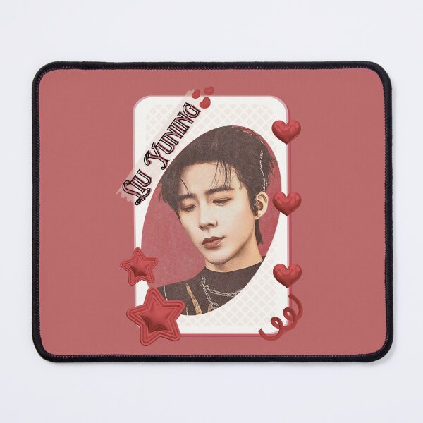 Item preview, Liu Yuning (刘宇宁) Chinese Actor Cdrama Chinese Entertainment Card Red Aesthetic Collage Design designed and sold by AJUNICE STUDIO.