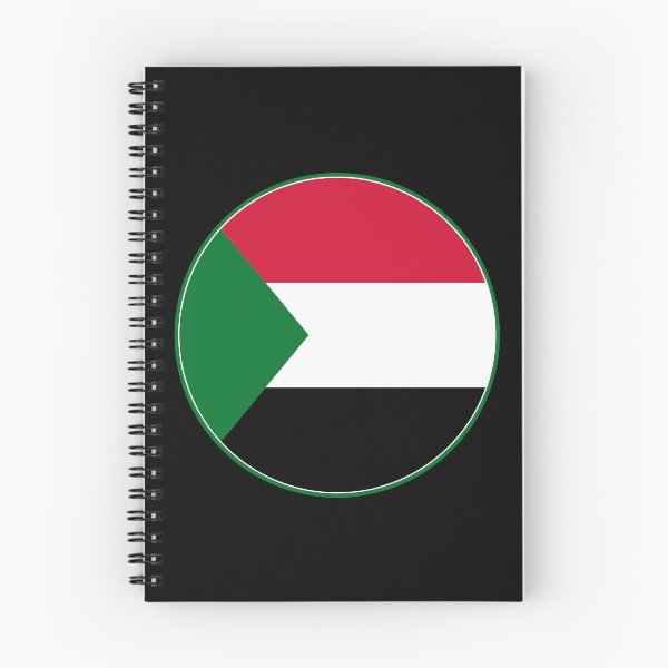 Item preview, Sudan Flag Round Design designed and sold by NTGUILTY.