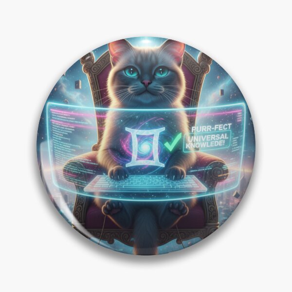 Item preview, Your Cat Doesn't Just See Your Future. It Codes It. designed and sold by beMyMeow.