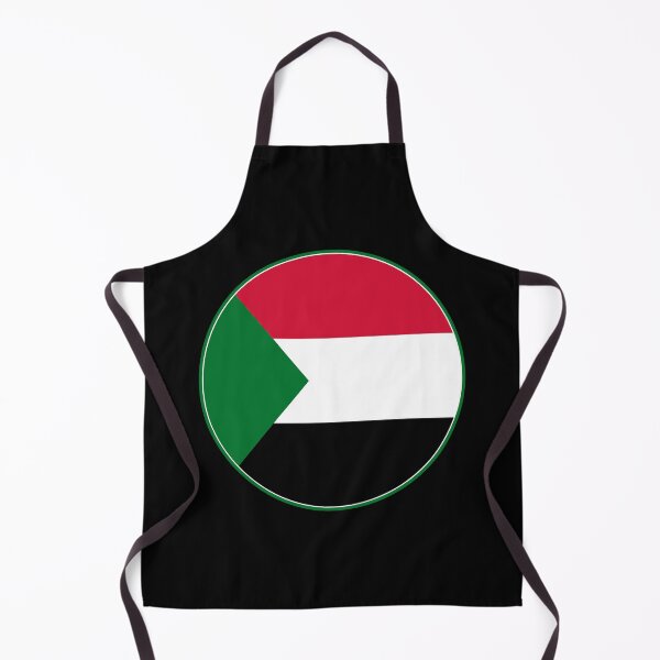 Item preview, Sudan Flag Round Design designed and sold by NTGUILTY.