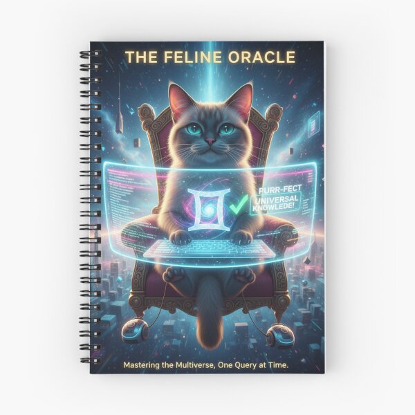 Item preview, Your Cat Doesn't Just See Your Future. It Codes It. designed and sold by beMyMeow.