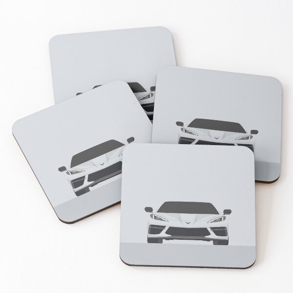 Item preview, Corvette C8 - Vector drawing designed and sold by yohannlp.