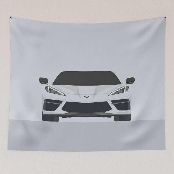 Item preview, Corvette C8 - Vector drawing designed and sold by yohannlp.