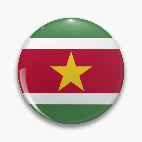 Artikelvorschau, Rundes Design der Flagge von Suriname entworfen und verkauft von NTGUILTY.