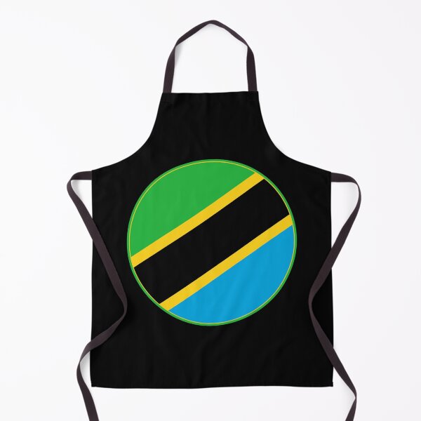 Item preview, Tanzania Flag Round Design designed and sold by NTGUILTY.