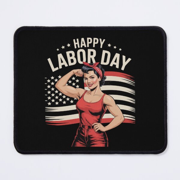 Item preview, Happy Labor Day For Women Labor Day Messy Bun USA Flag14 designed and sold by MathisBellanger.