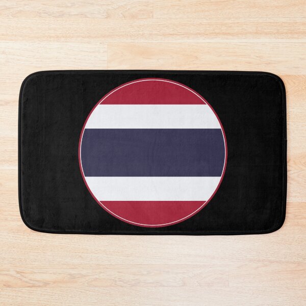 Item preview, Thailand Flag Round Design designed and sold by NTGUILTY.