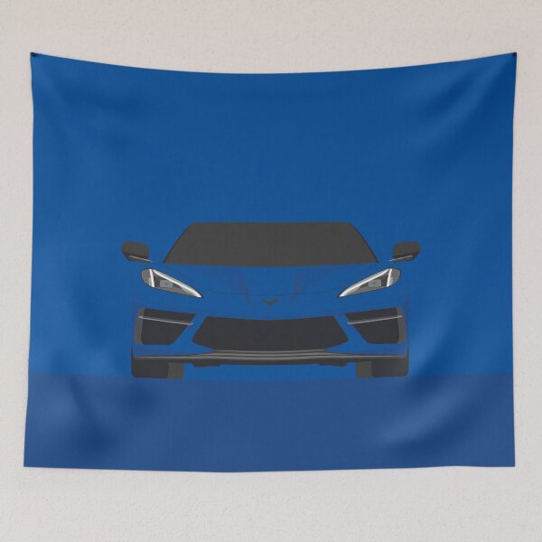 Item preview, Corvette C8 - Vector drawing designed and sold by yohannlp.