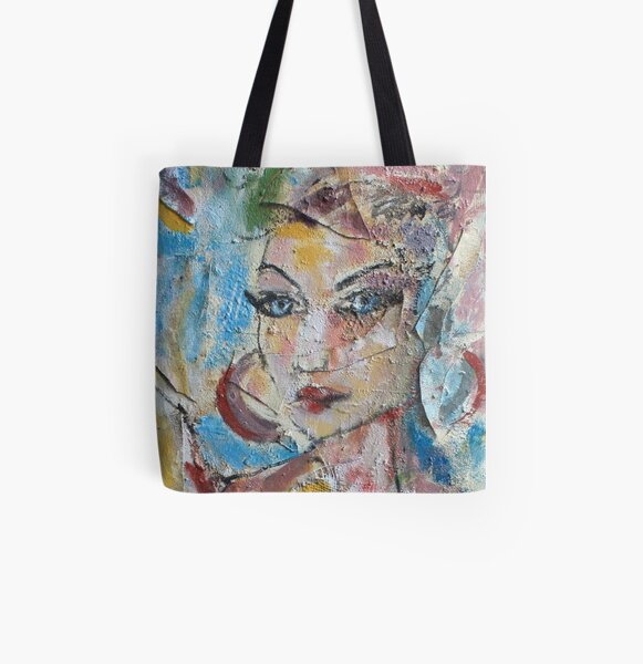 Rosalyn All Over Print Tote Bag