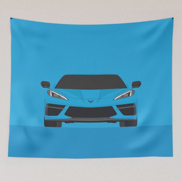 Item preview, Corvette C8 - Vector drawing designed and sold by yohannlp.