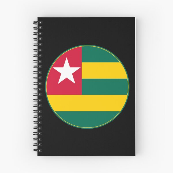 Item preview, Togo Flag Round Design designed and sold by NTGUILTY.