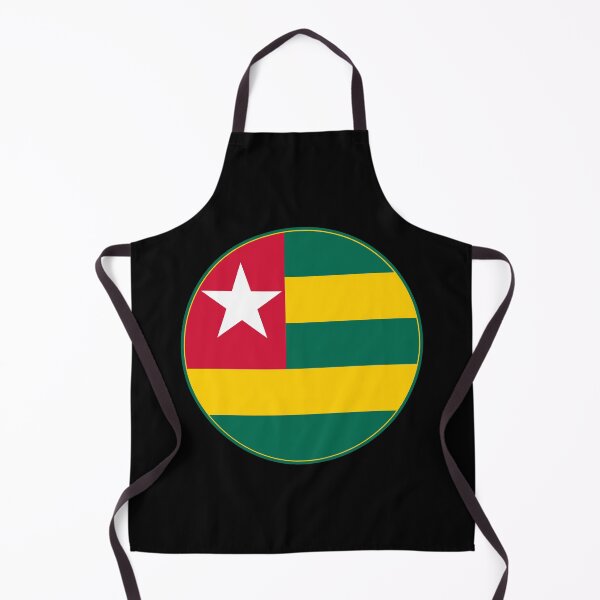 Item preview, Togo Flag Round Design designed and sold by NTGUILTY.