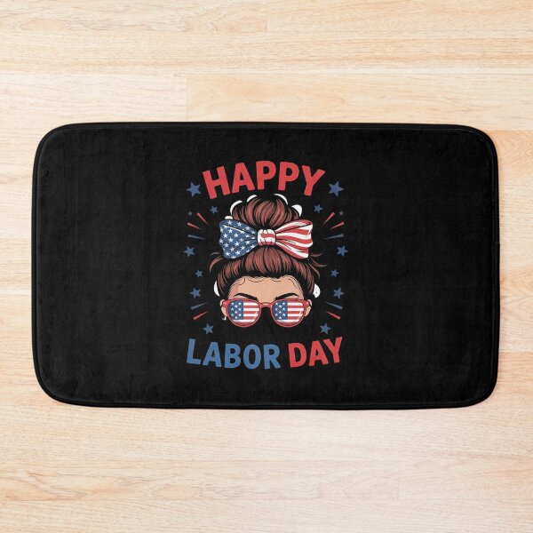 Artikelvorschau, Schönen Tag der Arbeit für Frauen! Tag der Arbeit – Messy Bun, USA-Flagge 16 entworfen und verkauft von MathisBellanger.