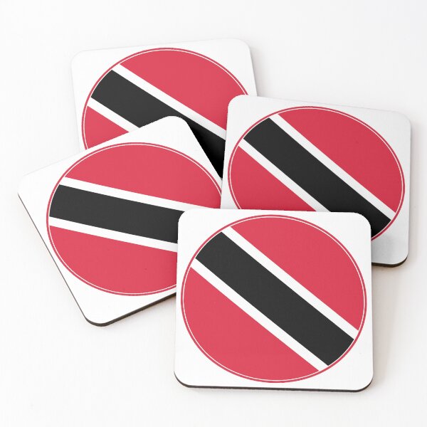 Item preview, Trinidad and Tobago Flag Round Design designed and sold by NTGUILTY.
