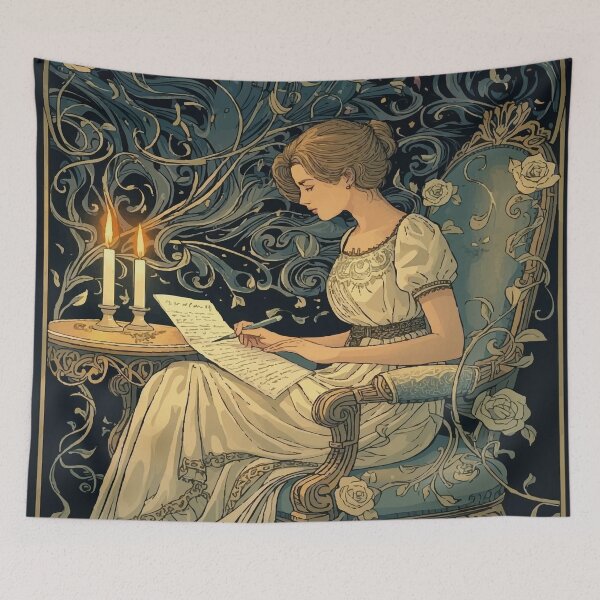 Item preview, Letters to the Moon designed and sold by AbstractAnom.