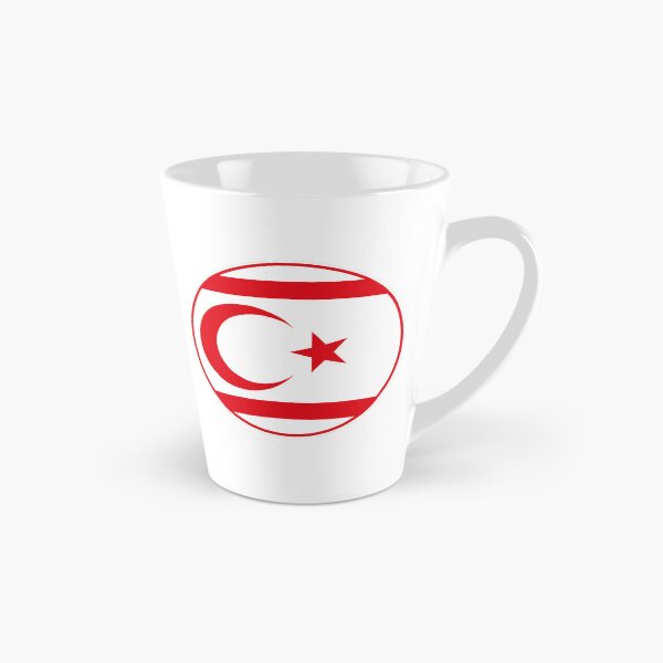 Item preview, Northern Cyprus Flag Round Design designed and sold by NTGUILTY.