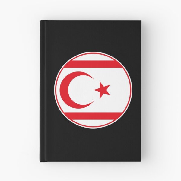 Item preview, Northern Cyprus Flag Round Design designed and sold by NTGUILTY.