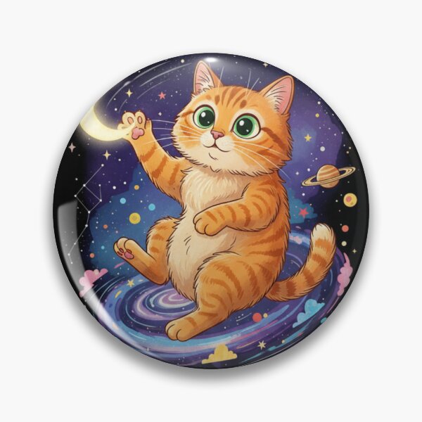 Item preview, Cosmic Kitty: Galaxy Grabber designed and sold by beMyMeow.