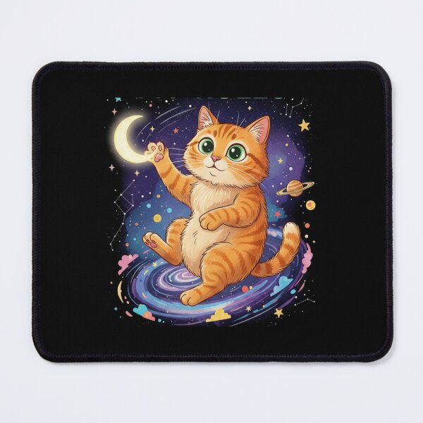 Item preview, Cosmic Kitty: Galaxy Grabber designed and sold by beMyMeow.