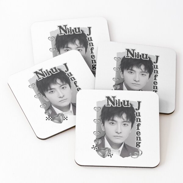 Item preview, Niu Junfeng (牛骏峰) Chinese Actor Cdrama Chinese Entertainment Black and White Collage Digital Art Portrait designed and sold by AJUNICE STUDIO.