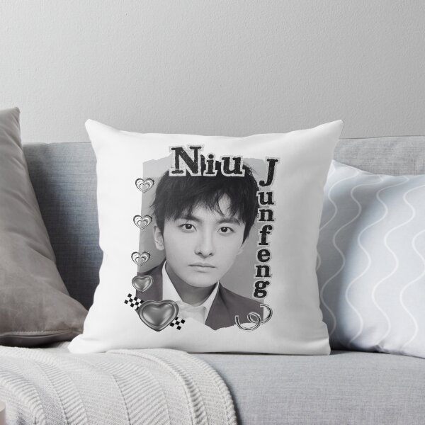 Item preview, Niu Junfeng (牛骏峰) Chinese Actor Cdrama Chinese Entertainment Black and White Collage Digital Art Portrait designed and sold by AJUNICE STUDIO.