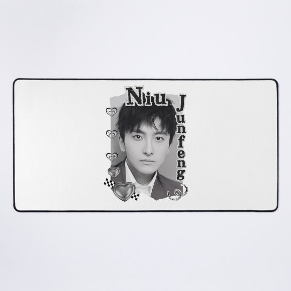 Item preview, Niu Junfeng (牛骏峰) Chinese Actor Cdrama Chinese Entertainment Black and White Collage Digital Art Portrait designed and sold by AJUNICE STUDIO.