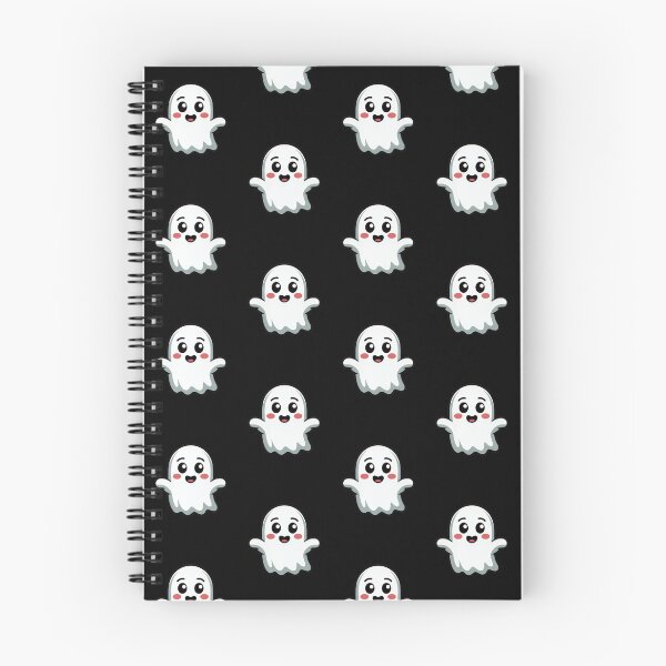 Item preview, Cute Kawaii Ghost: Adorable Happy Halloween Character designed and sold by RudArtAI.