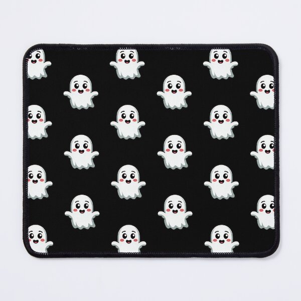Item preview, Cute Kawaii Ghost: Adorable Happy Halloween Character designed and sold by RudArtAI.