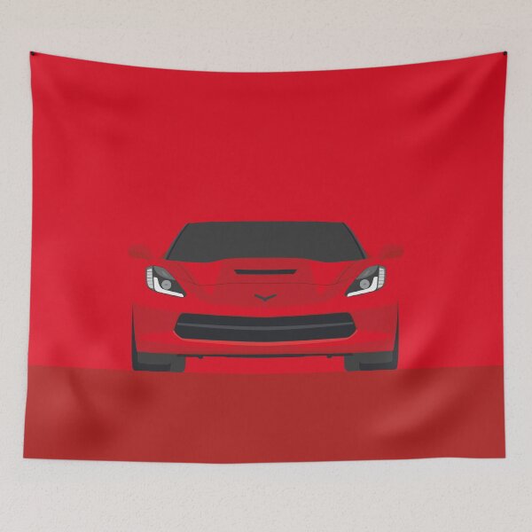 Item preview, Corvette C7 - Vector drawing designed and sold by yohannlp.