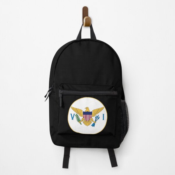 Item preview, United States Virgin Island Flag Round Design designed and sold by NTGUILTY.