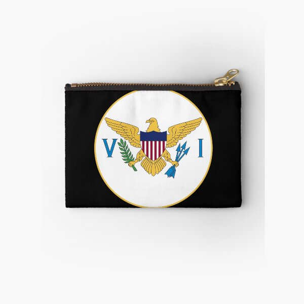 Item preview, United States Virgin Island Flag Round Design designed and sold by NTGUILTY.