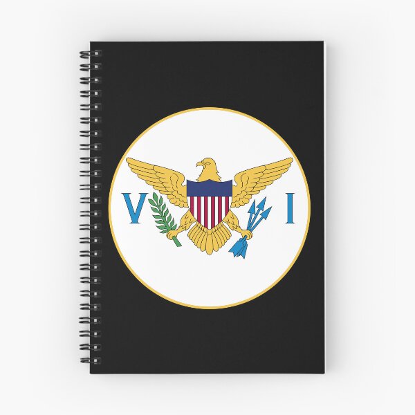 Item preview, United States Virgin Island Flag Round Design designed and sold by NTGUILTY.