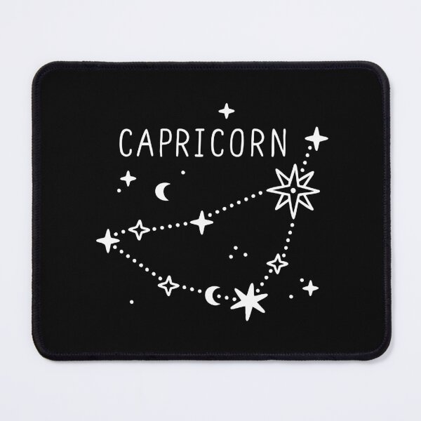 Item preview, Capricorn Constellation Zodiac Art – Minimal Celestial Star Map designed and sold by RetroChill.