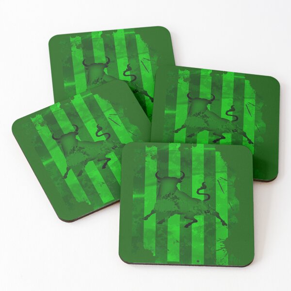Item preview, Green Bull sport of grunge flag designed and sold by AlbertoRuiZ.