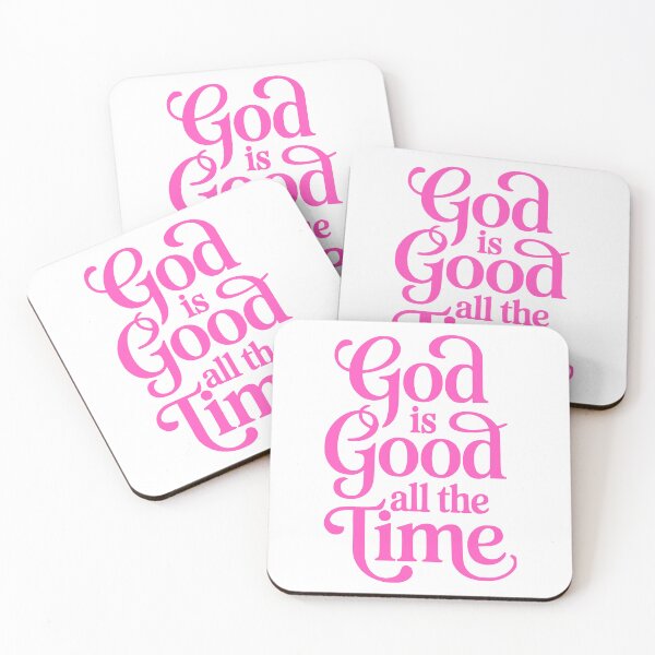 Item preview, God Is Good All the Time! Pink Christian designed and sold by PMCreative.