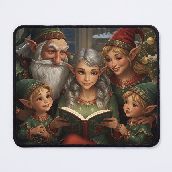 Item preview, Elf Family Christmas designed and sold by RebelRulez.