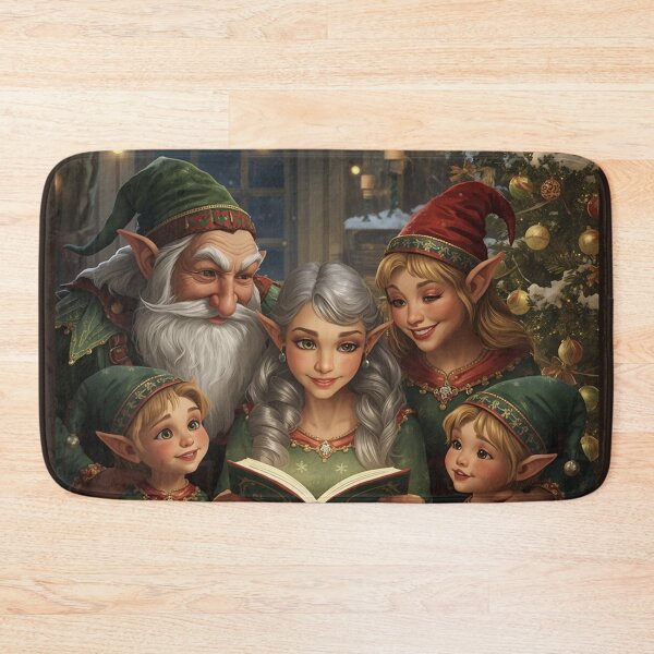 Item preview, Elf Family Christmas designed and sold by RebelRulez.