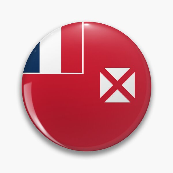 Item preview, Wallis and Futuna Flag Round Design designed and sold by NTGUILTY.
