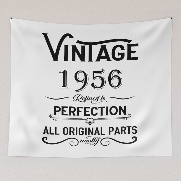Item preview, vintage born in 1956 birthday funny 70th birthday designed and sold by Alexaltay.