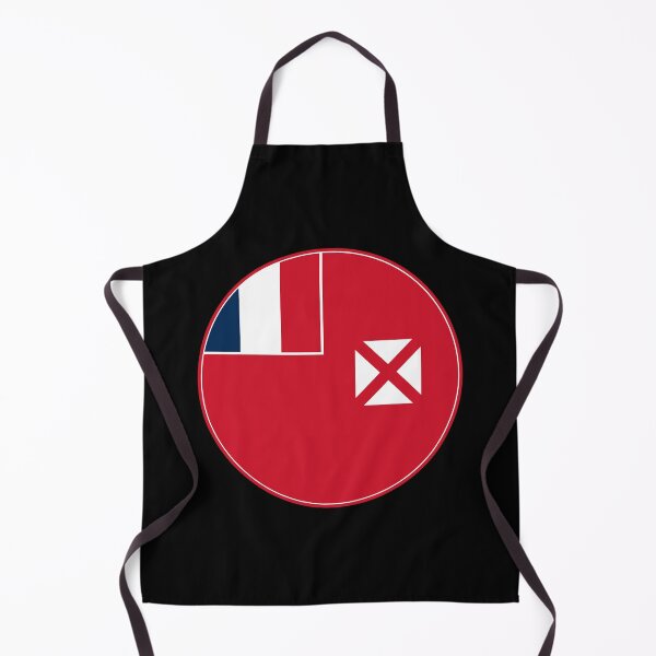 Item preview, Wallis and Futuna Flag Round Design designed and sold by NTGUILTY.