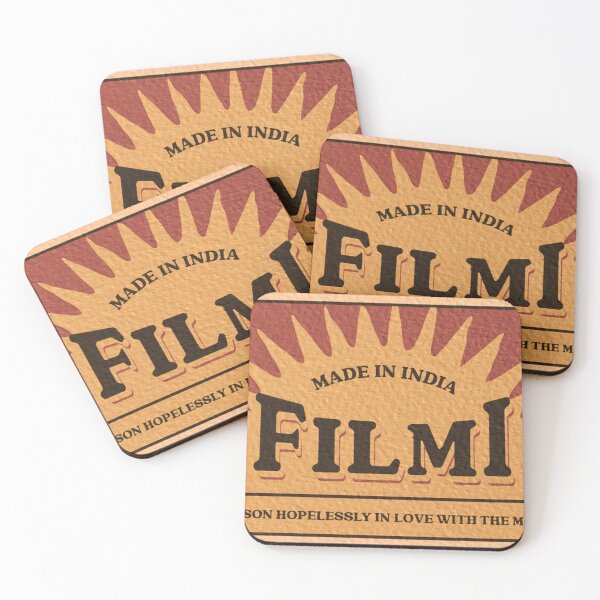 Item preview, Filmi matchbox old paper textured bollywood designed and sold by Old Papers.