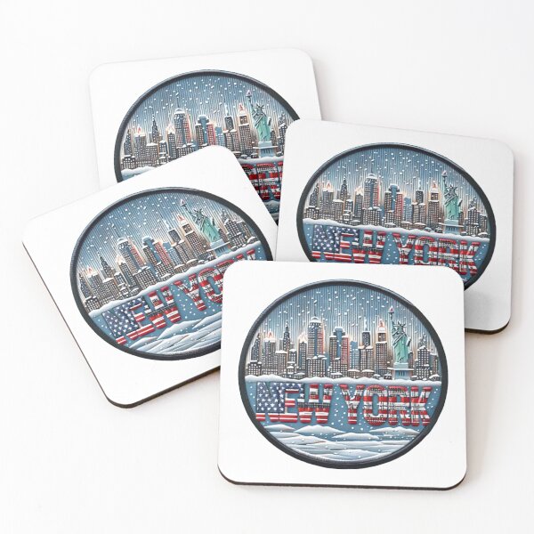 Item preview, New York Stars & Snow Patch designed and sold by Imaginarium of Chaos falcon88 .