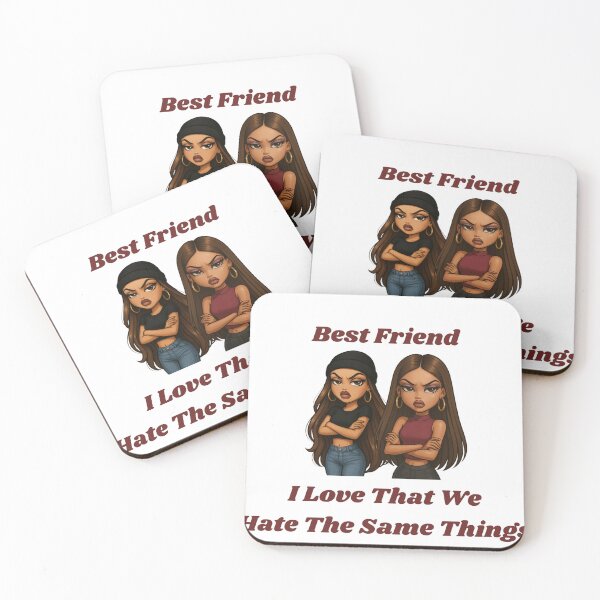 Item preview, Grumpy Best Friend Matching Meme – Funny Bratz Style PNG designed and sold by KimmiesColors.